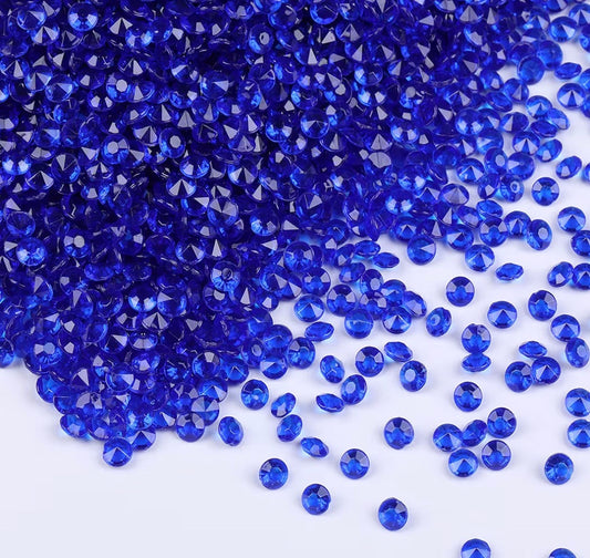 Royal Blue Acrylic Diamonds