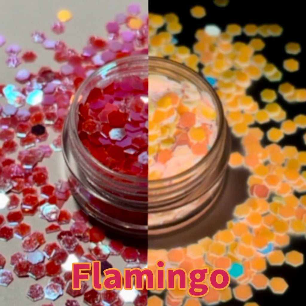 Color Shifting Glow Glitter