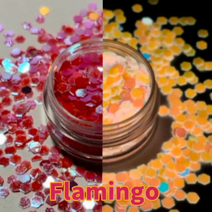 Color Shifting Glow Glitter