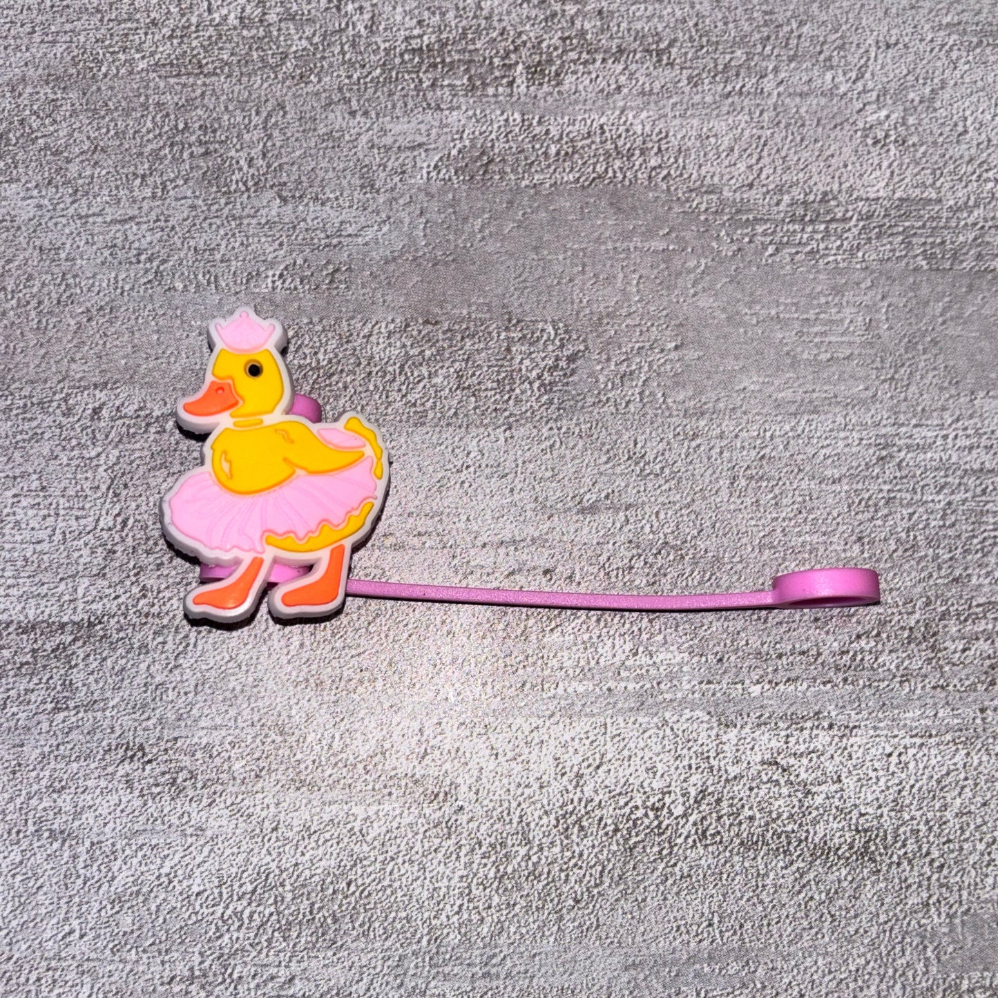 Ducky Straw Toppers