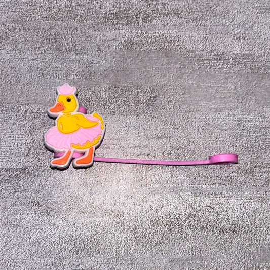 Ducky Straw Toppers