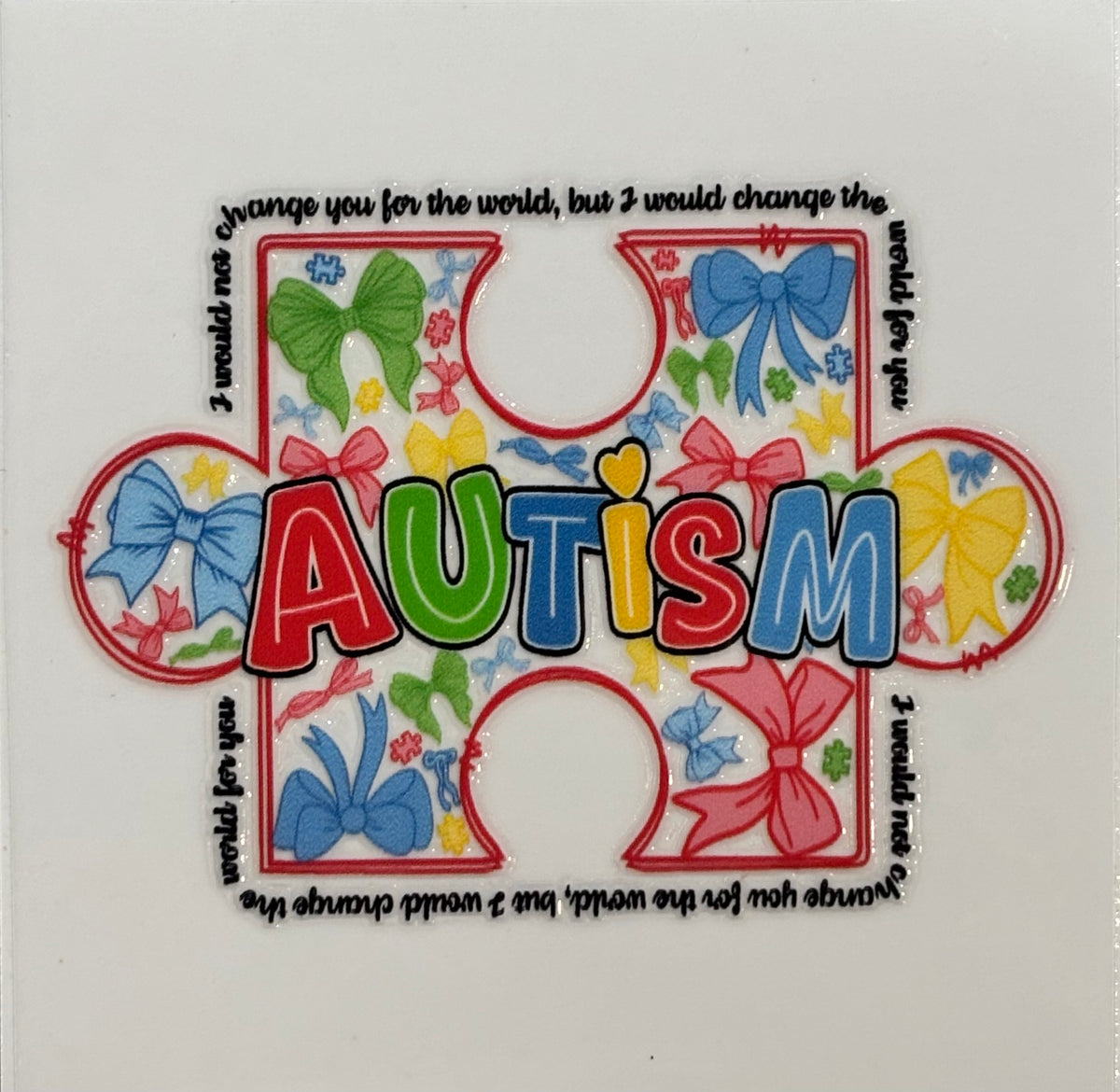 Autism Decal #4