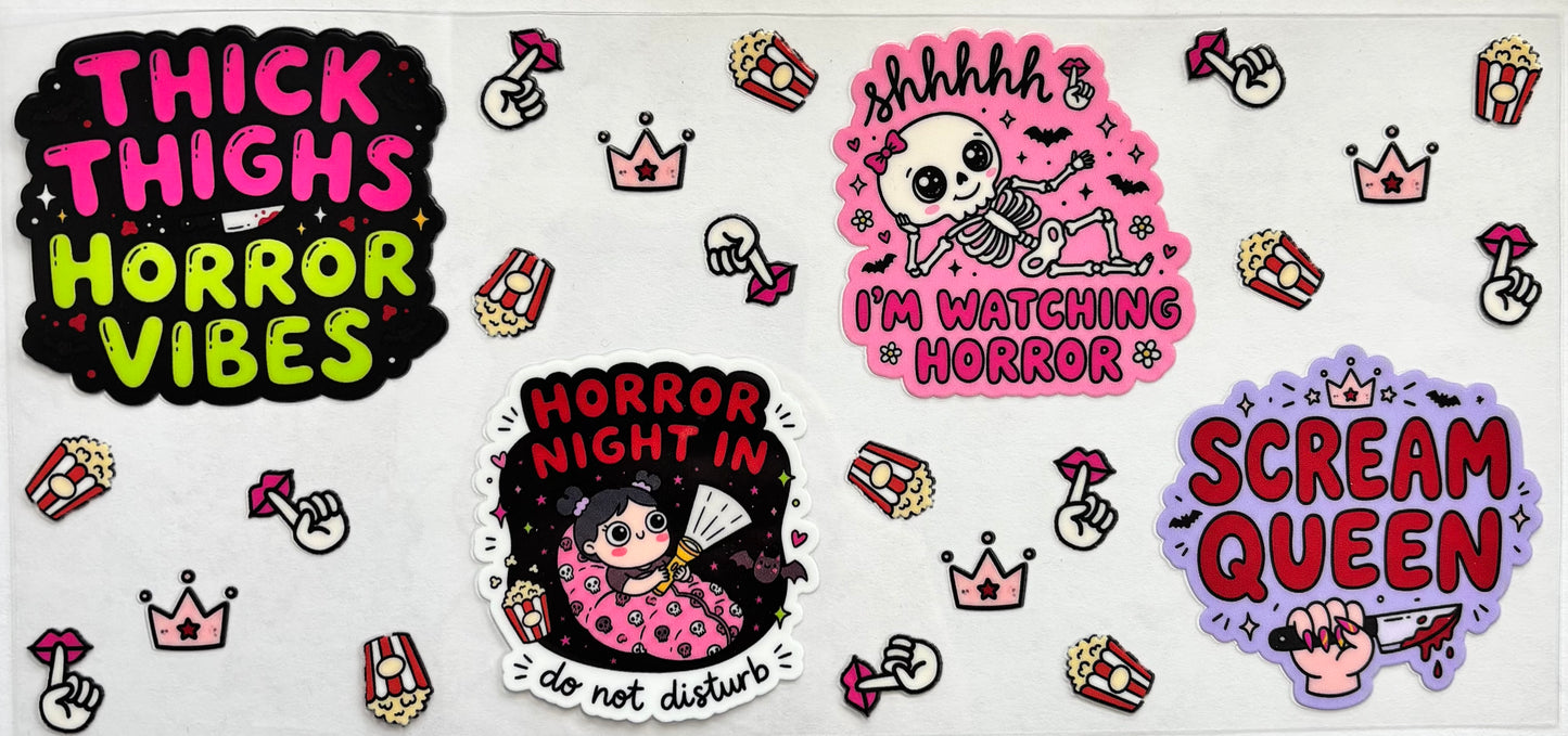 Halloween UVDTF's/Cup Wraps