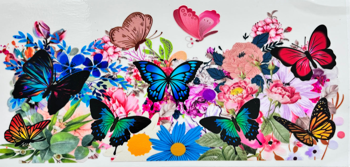 Butterflies/Bee’s/flowers/Plants UVDTF's/Cup Wraps