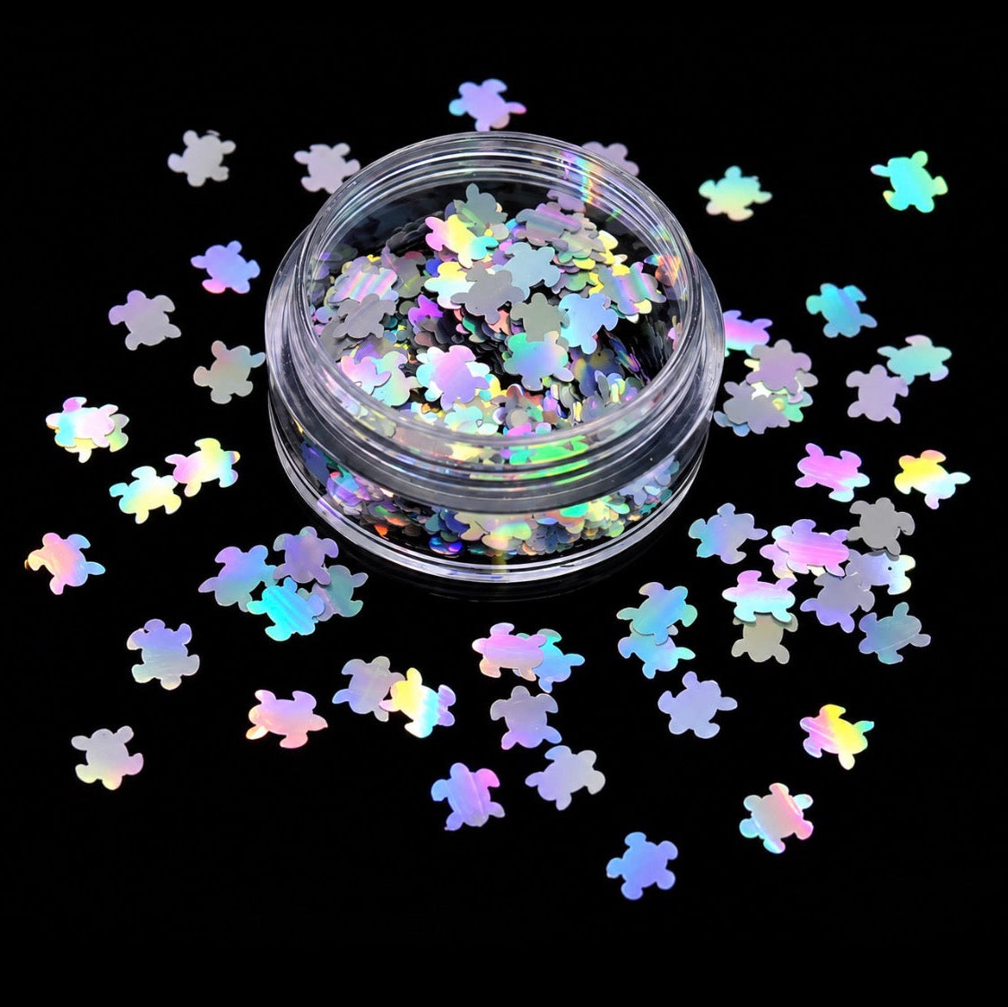 Turtle Shaped Glitter