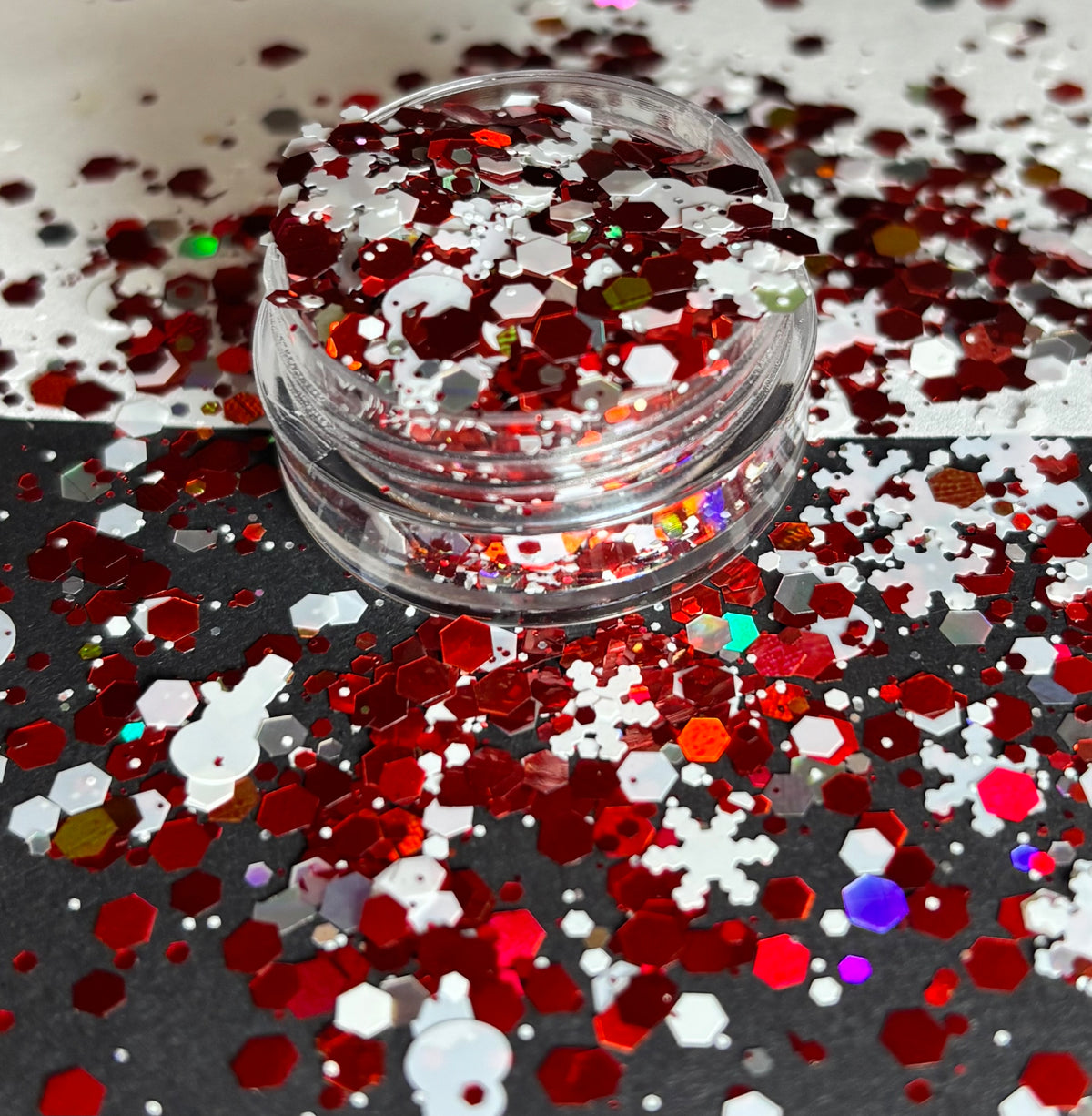 Christmas Mix Shaped Glitter