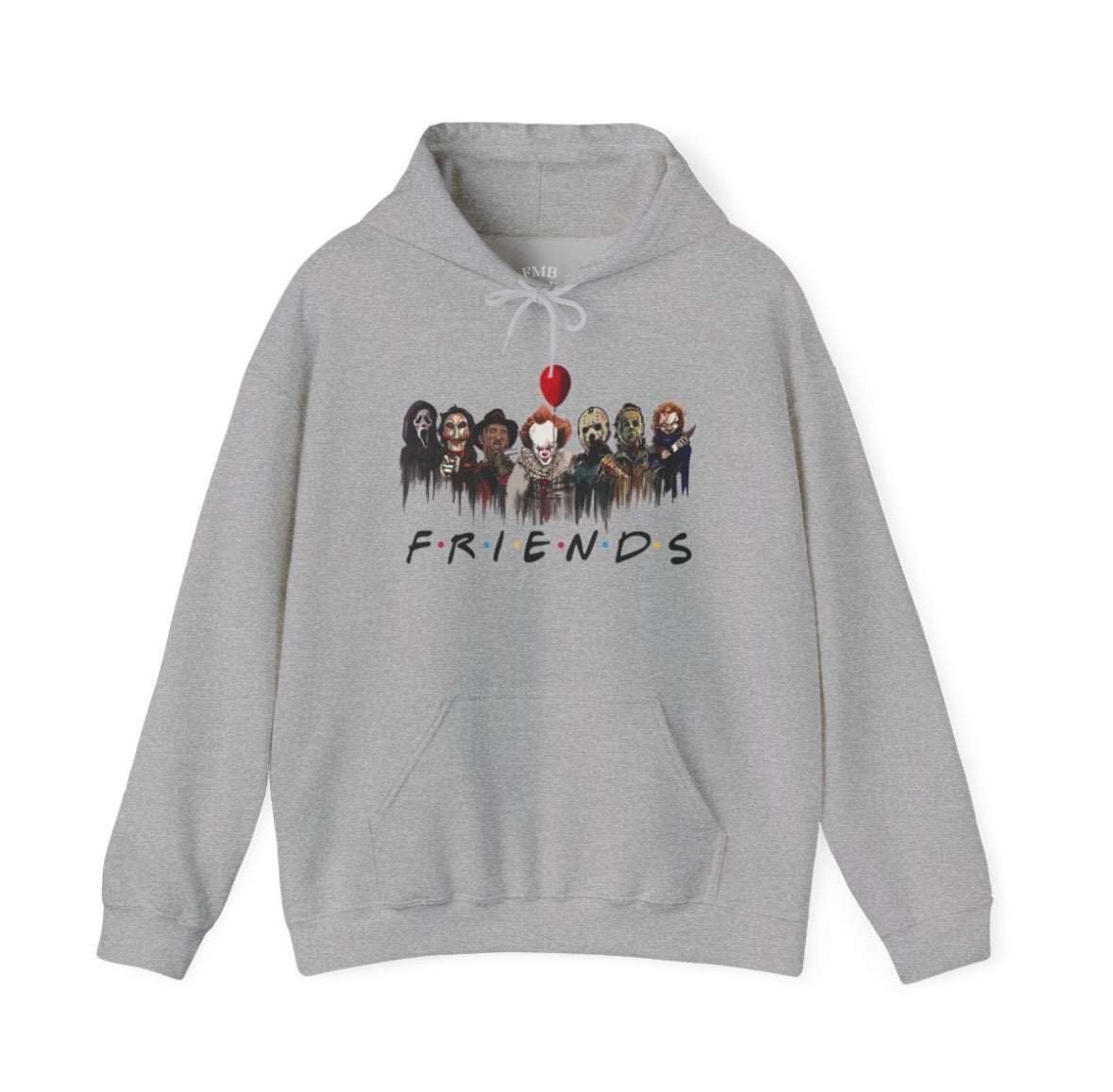 Horror Characters "Friends" Pullover Hoodie