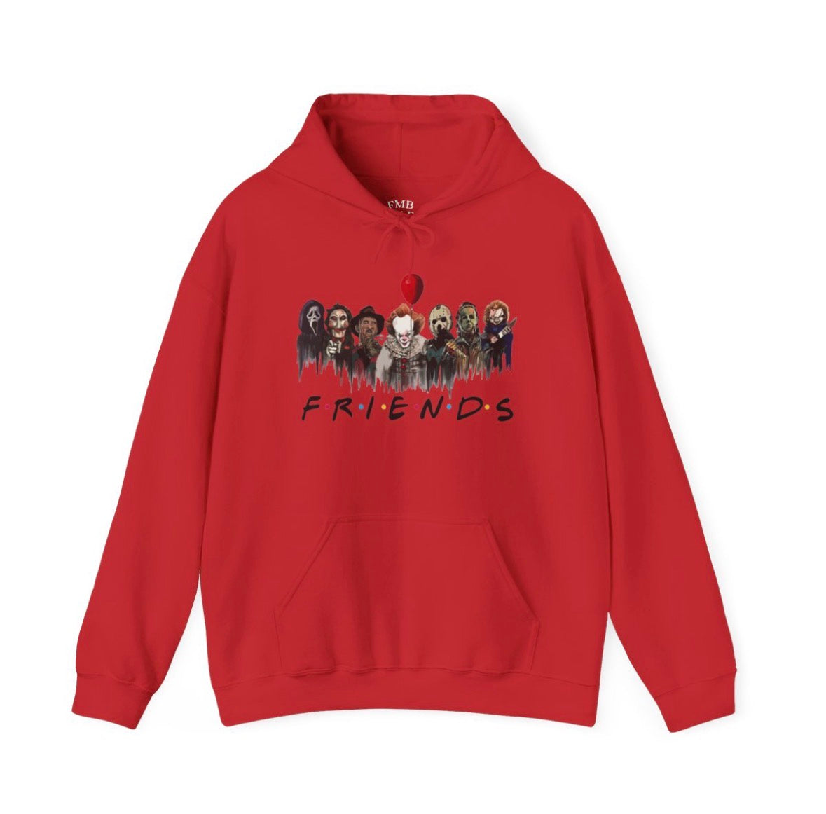 Horror Characters "Friends" Pullover Hoodie