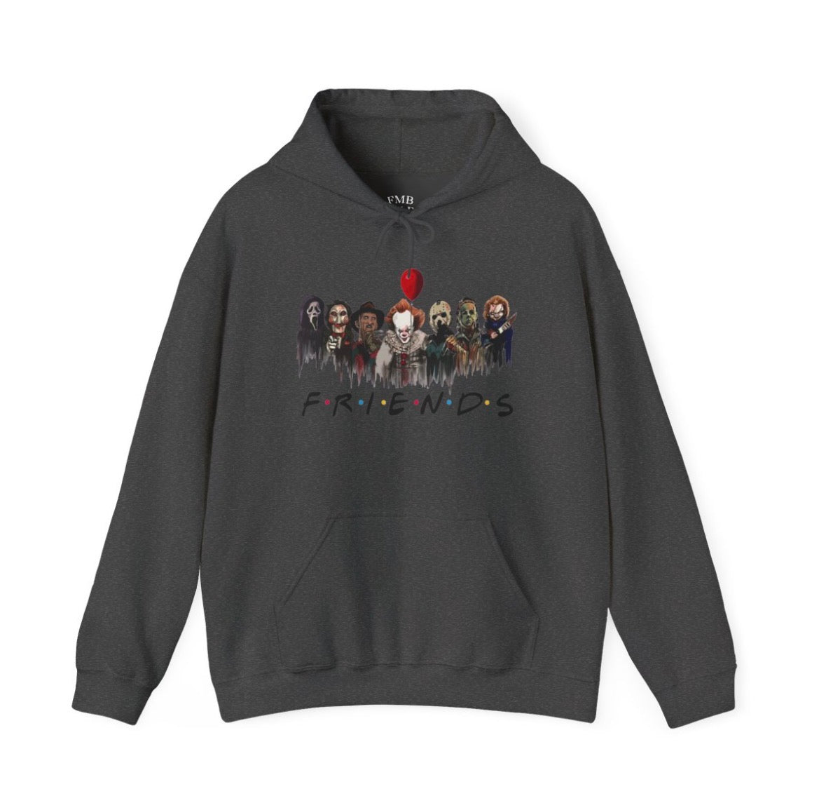 Horror Characters "Friends" Pullover Hoodie