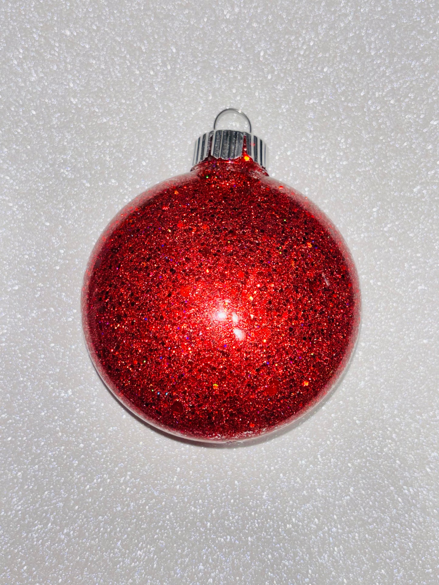 ✨ Custom Glitter Ornaments ✨