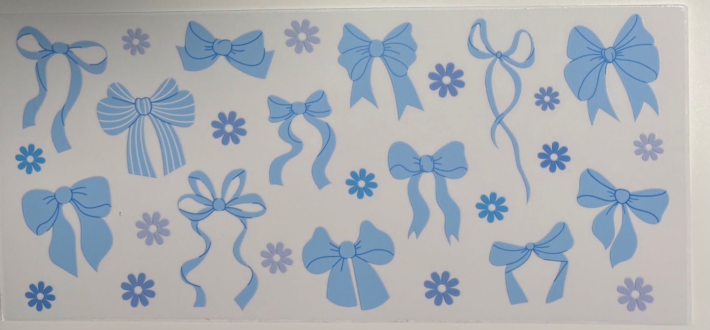 #9 - Blue Bows and Flowers 1