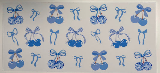 #7 - Blue Cherry Bows