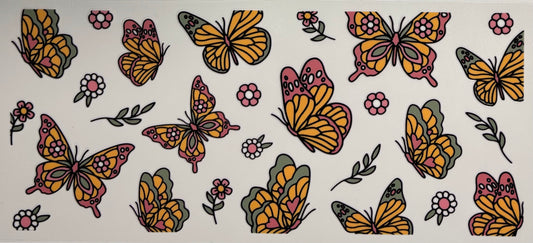 #42 - Earthtone Butterfiles