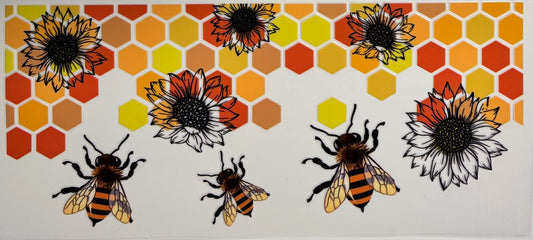 #51 - Bees and black flowers