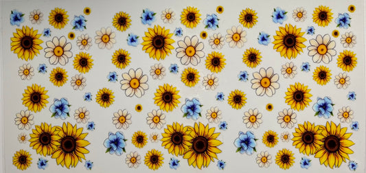 #54 - Blue/yellow/white Flowers