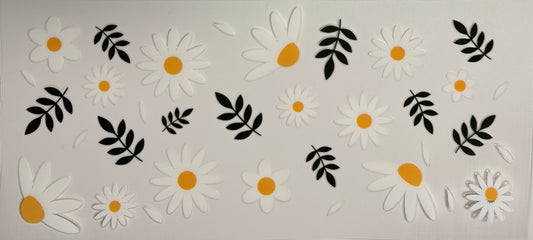 #57 - White flowers/green leaves