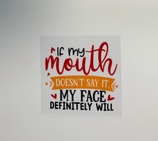 #169 - If my mouth doesn’t say it