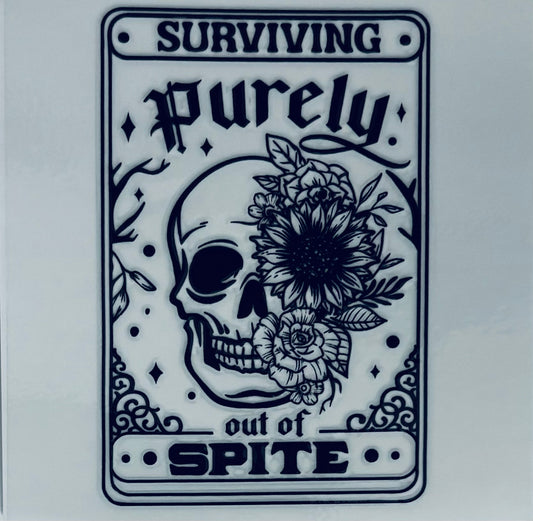 #201 - Surviving purely out of spite