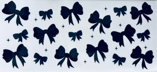 # 220 - Green bows and stars wrap