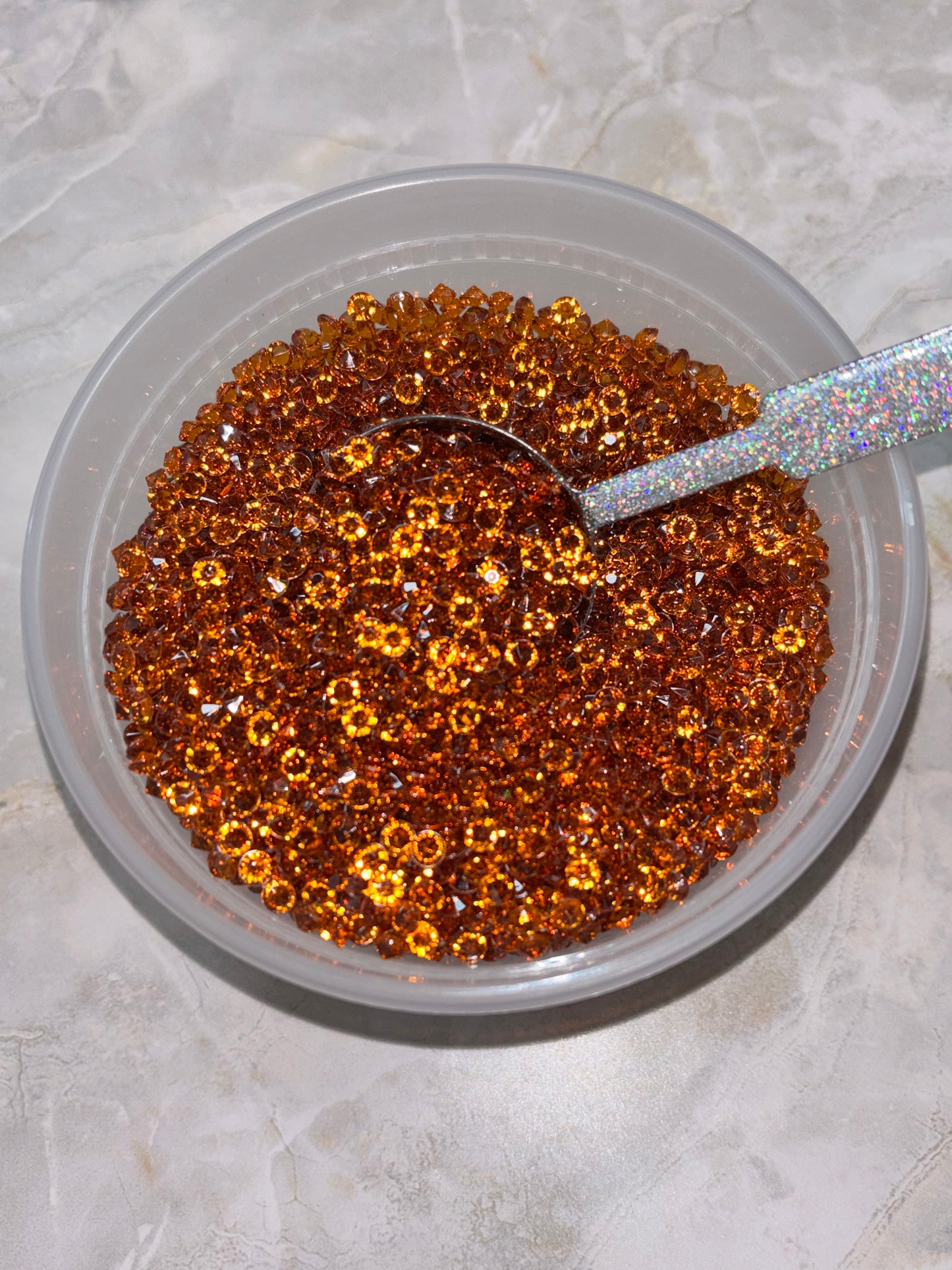 Coffee Acrylic Diamonds