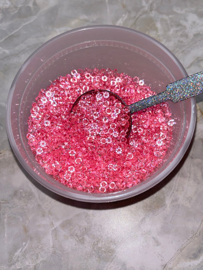 Pink Acrylic Diamonds