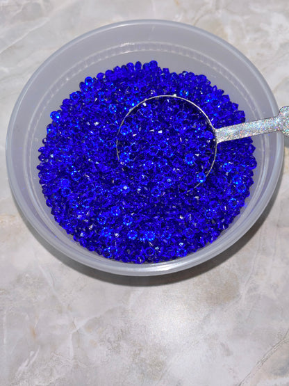 Royal Blue Acrylic Diamonds