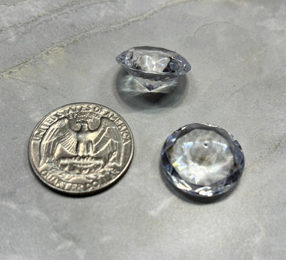 Large Blue Acrylic Diamonds