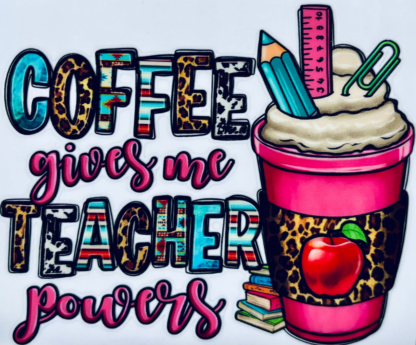 #106  - Teacher Power decal