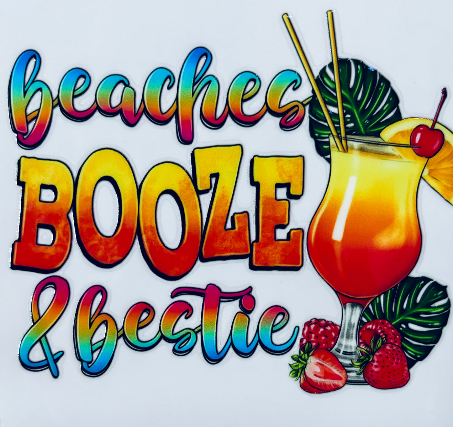 #112 - Beaches and Bestie decal