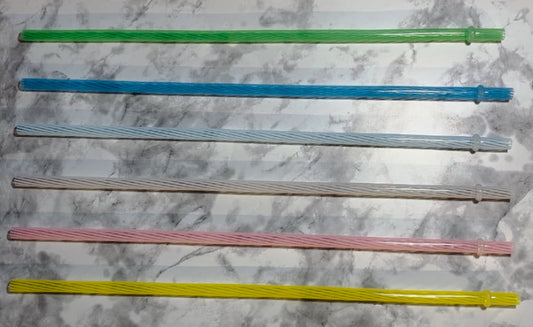 Long Colored Straws (For 24 oz or larger)