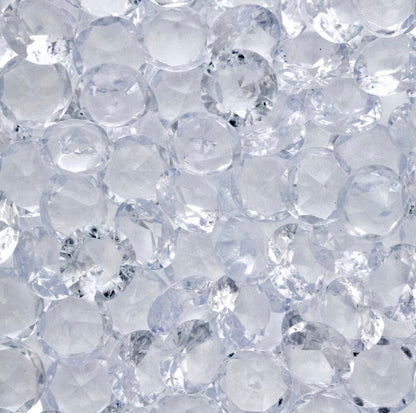 Large clear acrylic Diamonds for tumblers 