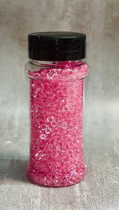 Pink acrylic Diamonds for tumblers 