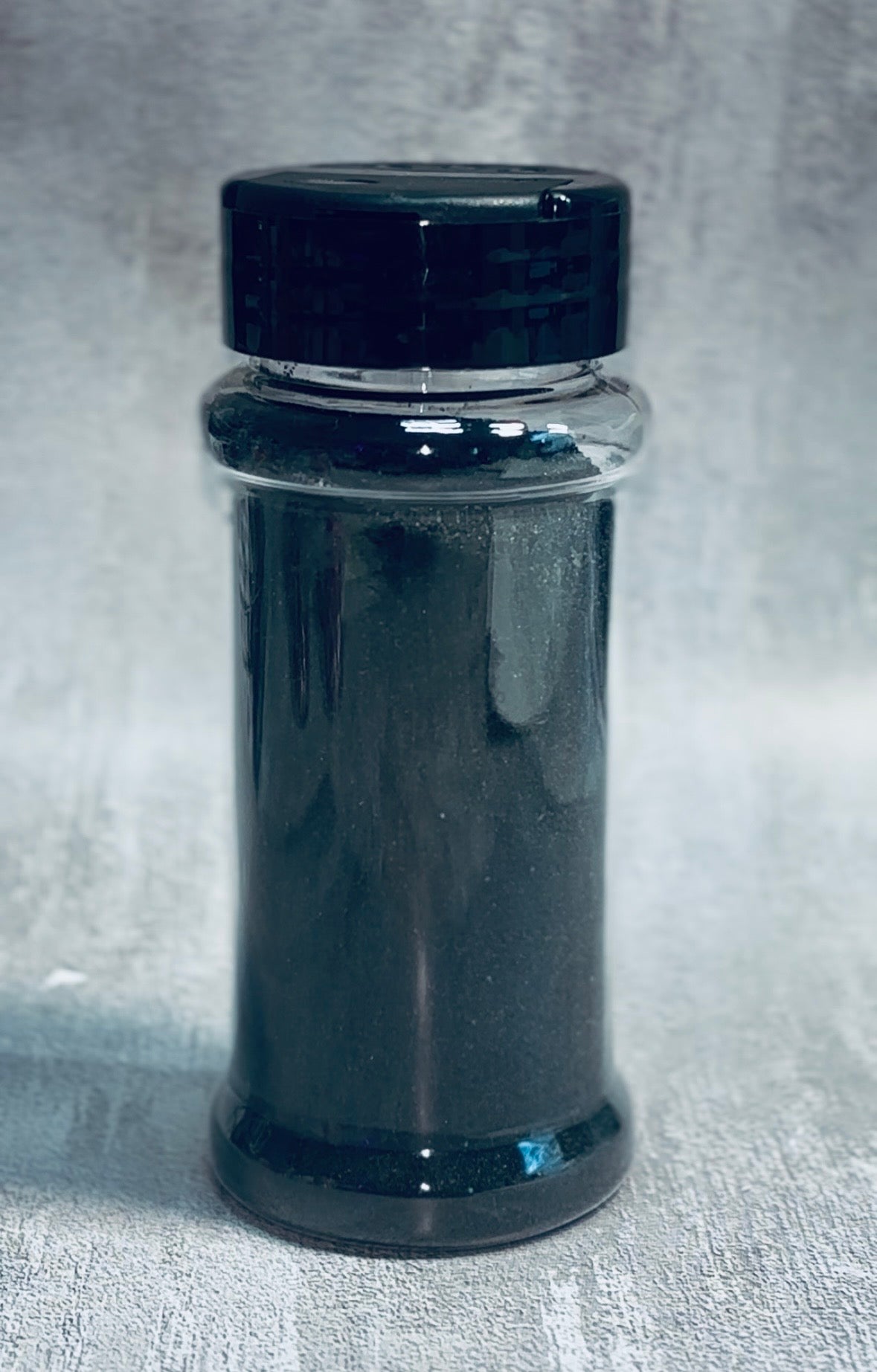 black colored sand
