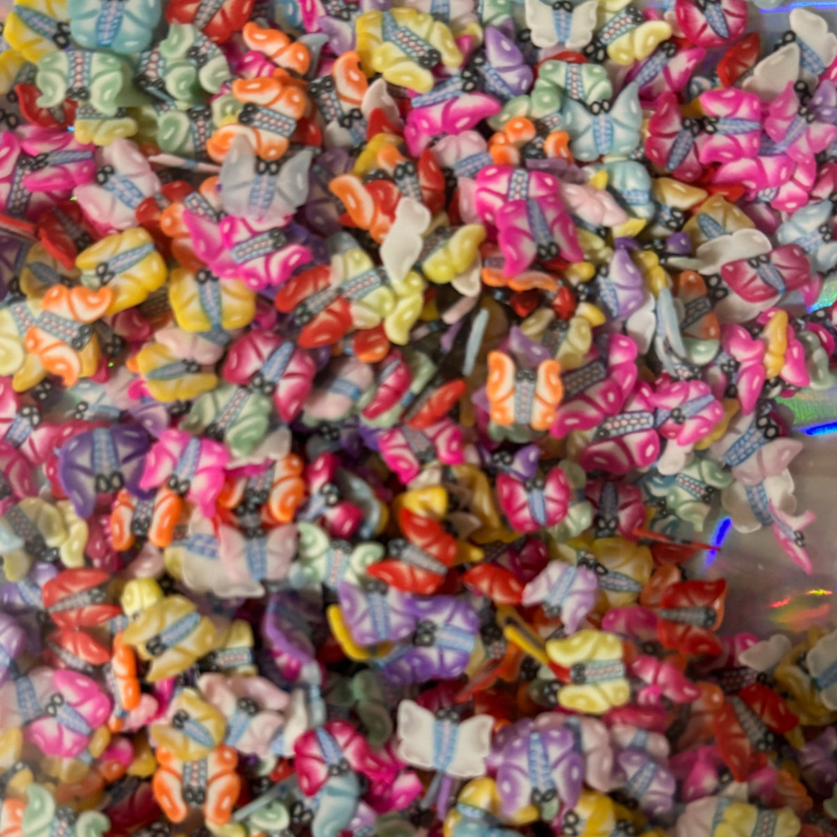butterfly mix polymer_clay_slices