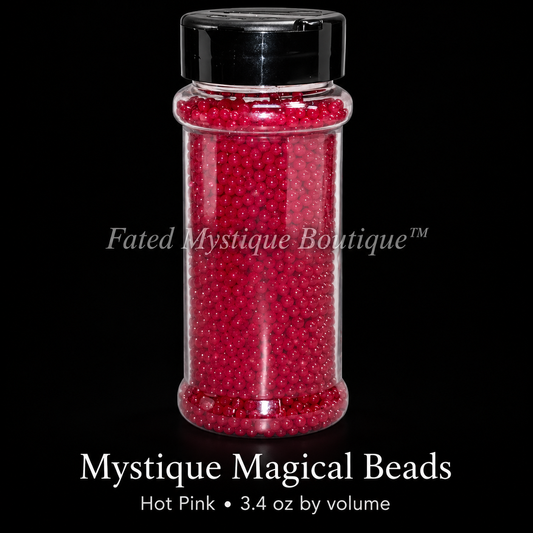 Mystique Magical Beads — Hot Pink • 3.4 oz by volume