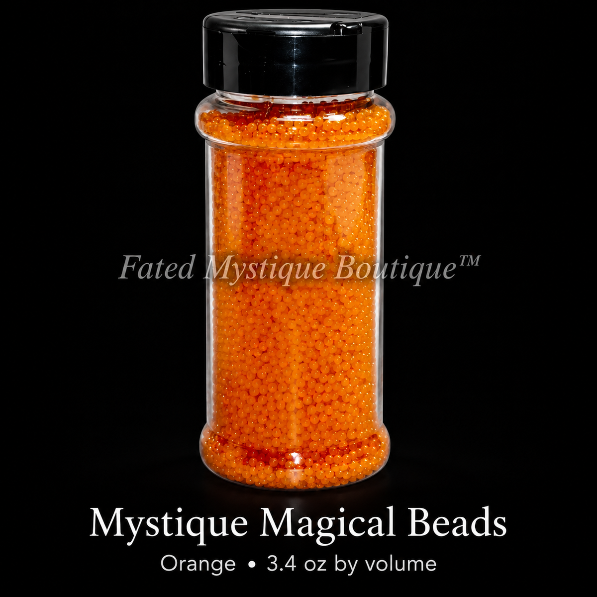 Mystique Magical Beads — Orange • 3.4 oz by volume