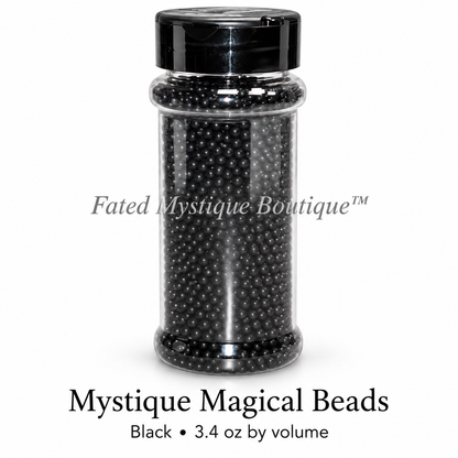 Mystique Magical Beads — Black • 3.4 oz by volume