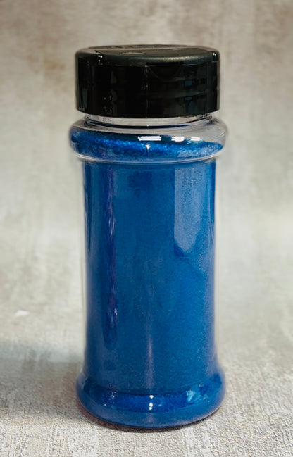 dark blue colored sand