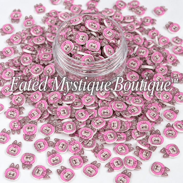 Labubu Polymer Clay Slices for Crafts – Fated Mystique Boutique