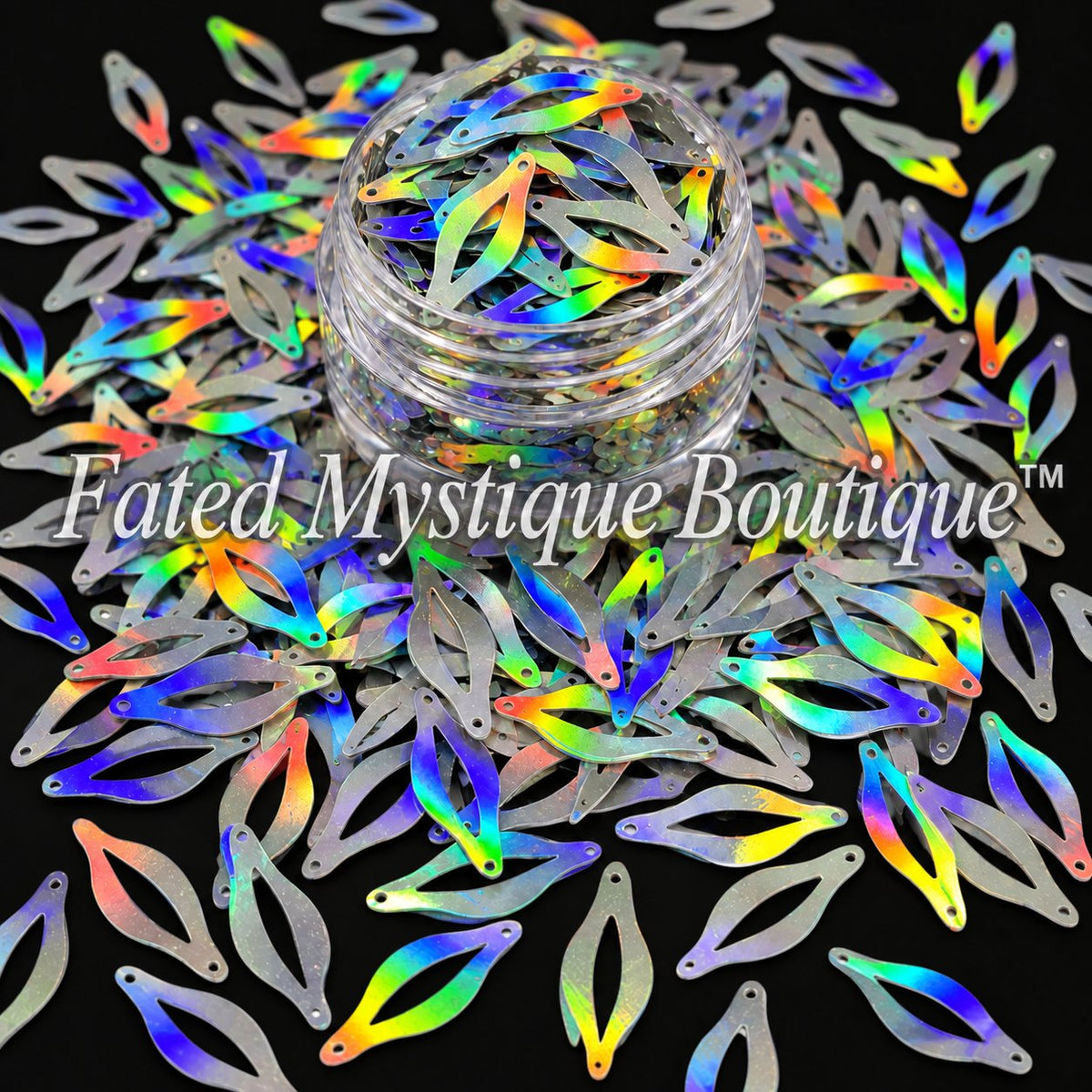 Sterling Lady Slits Shaped Glitter for snow globe tumblers, resin, and DIY crafts