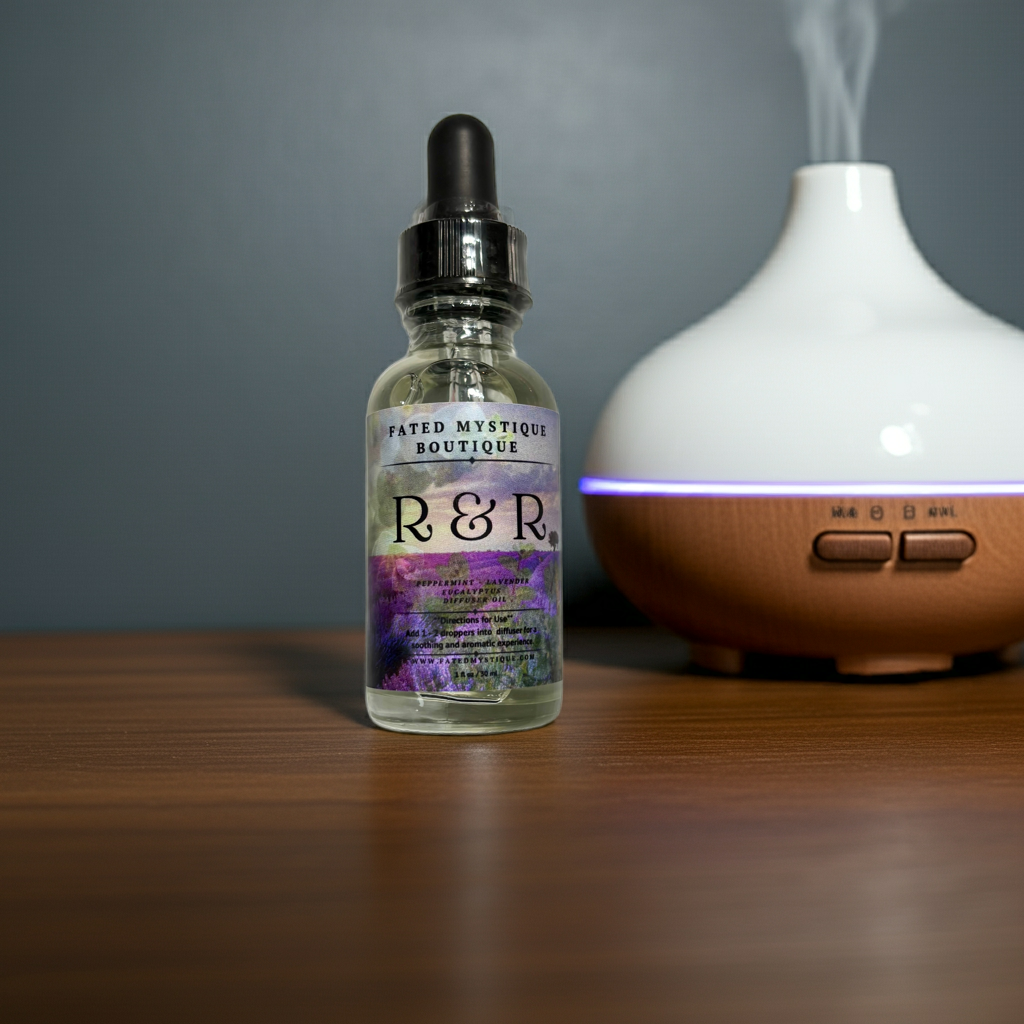 Long-lasting diffuser fragrance oil for home and room scenting