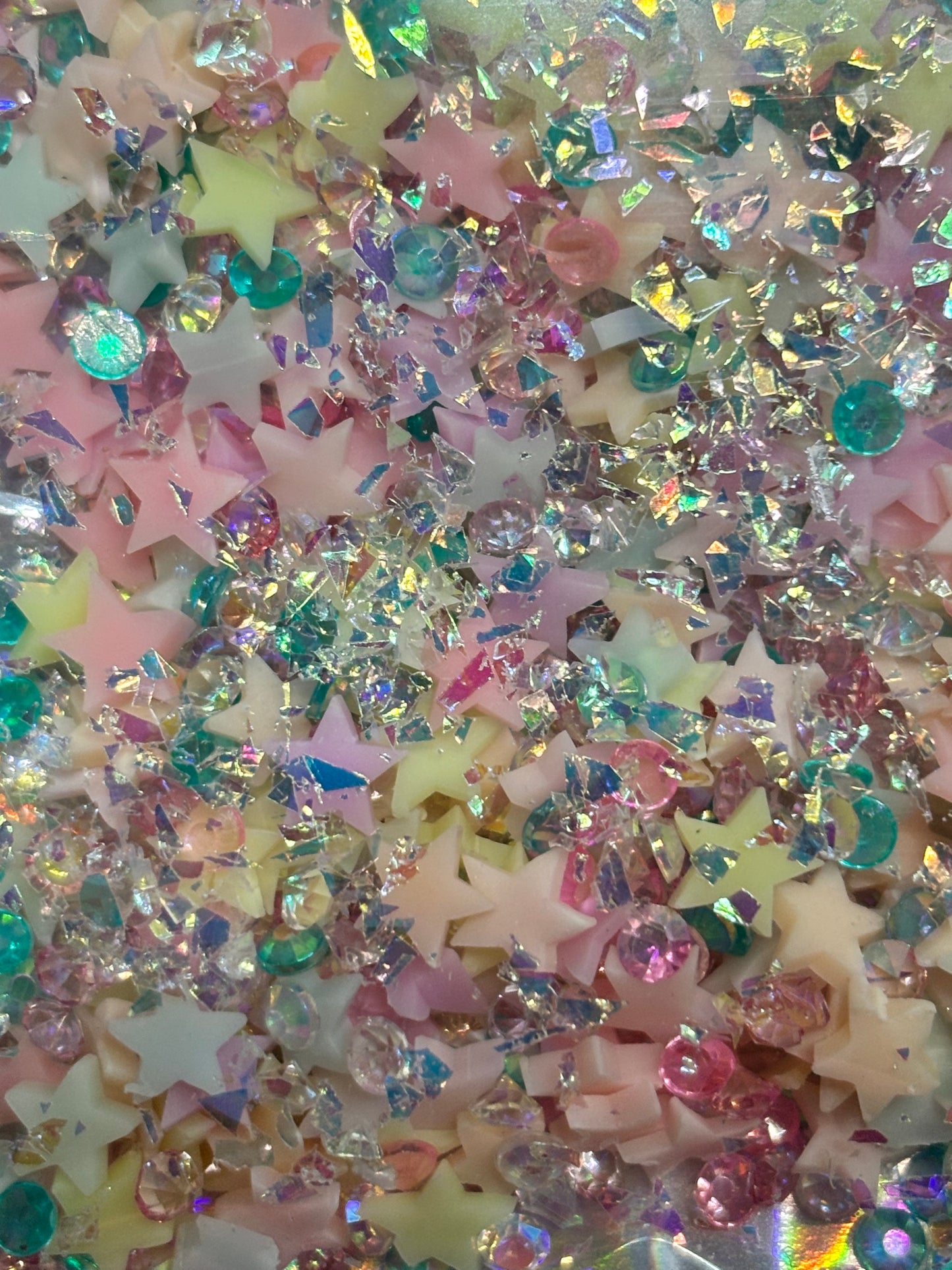 pastel star polymer_clay_slices