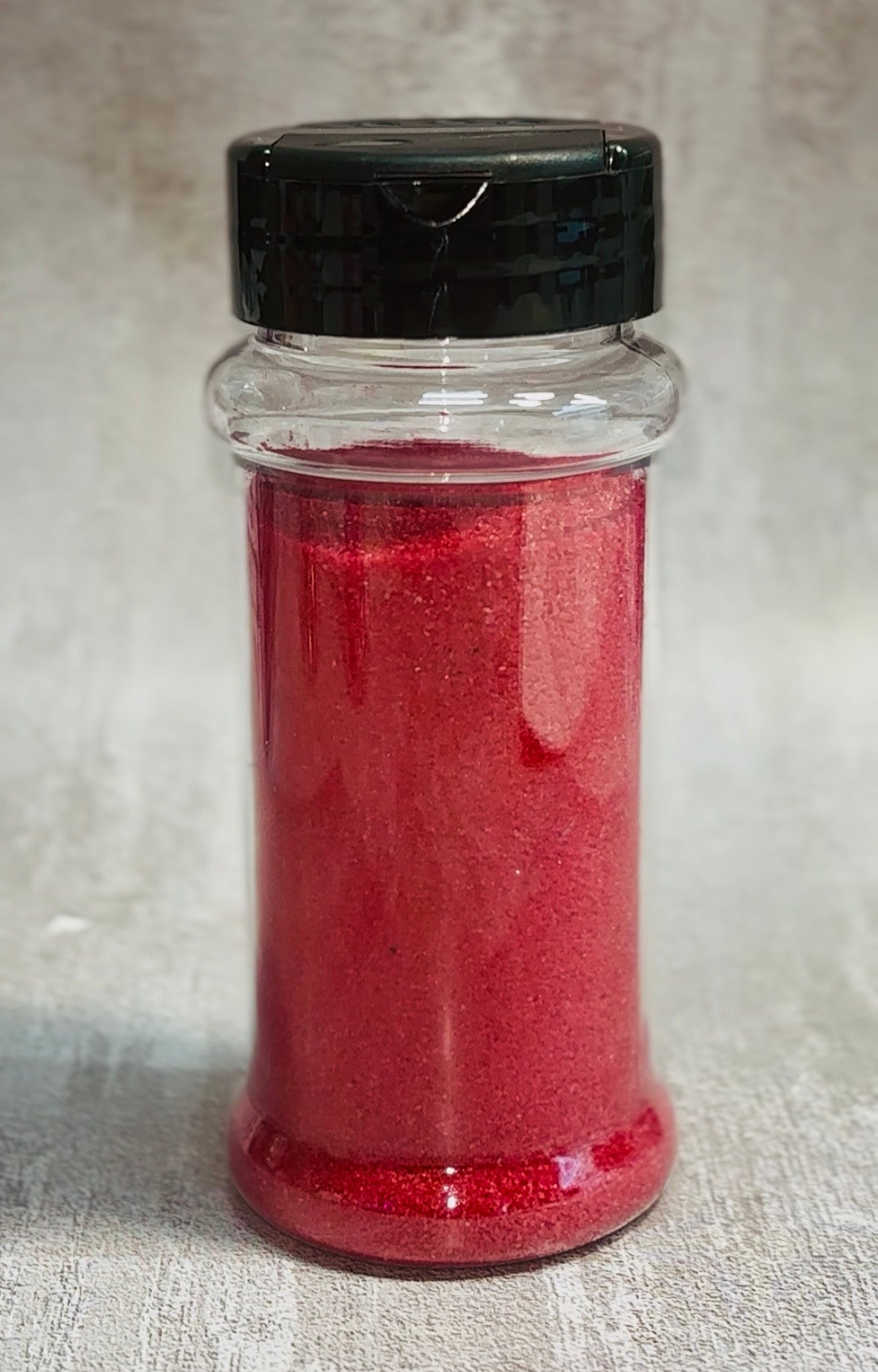 red colored sand