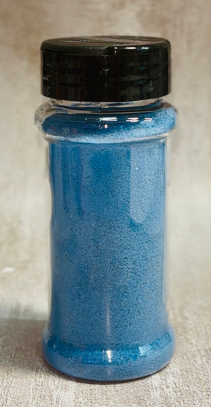 sky blue colored sand