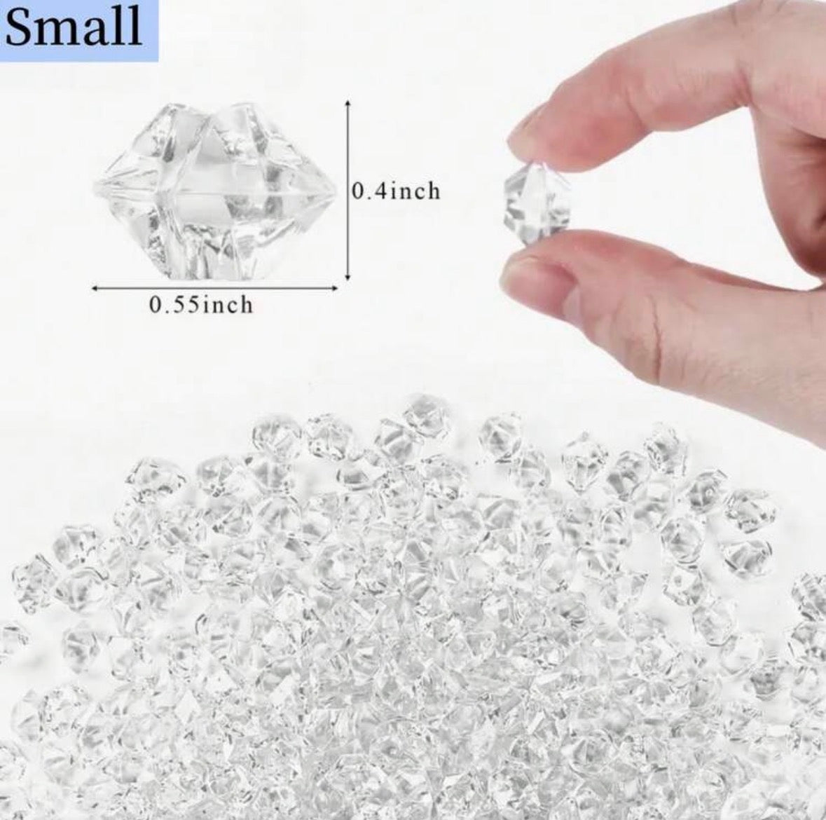 small_crushed faux_ice_cubes