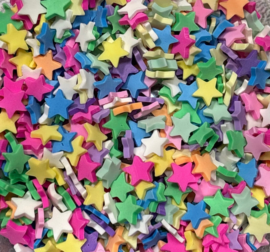 star mix polymer_clay_slices