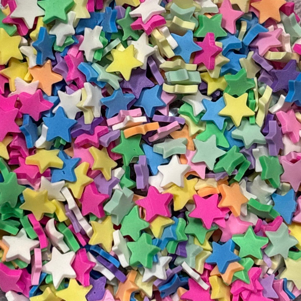 star mix polymer_clay_slices