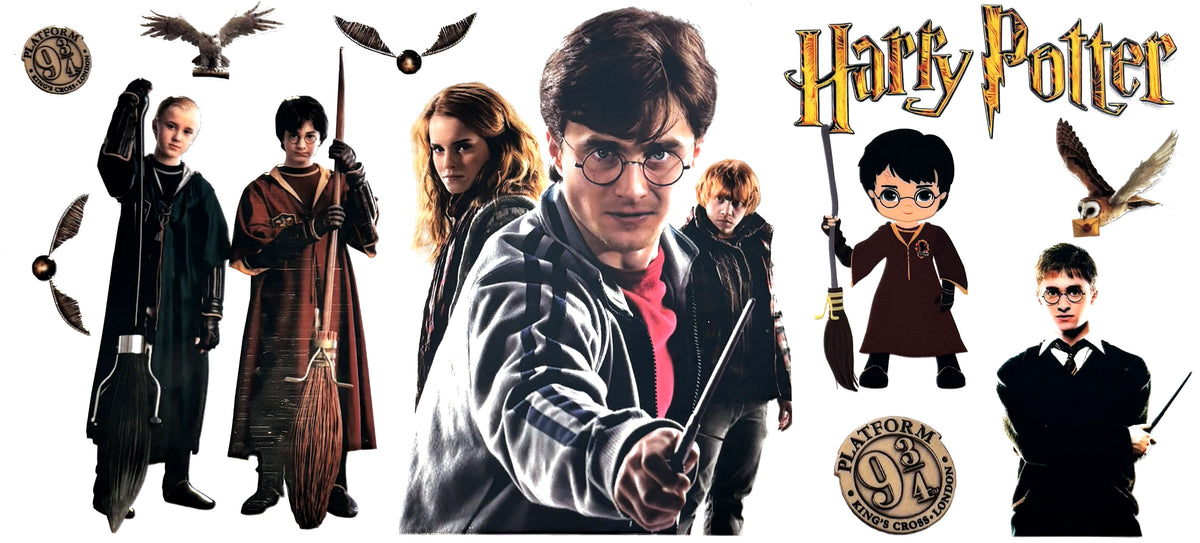 Harry Potter UVDTF decal wrap, #646, on a white background